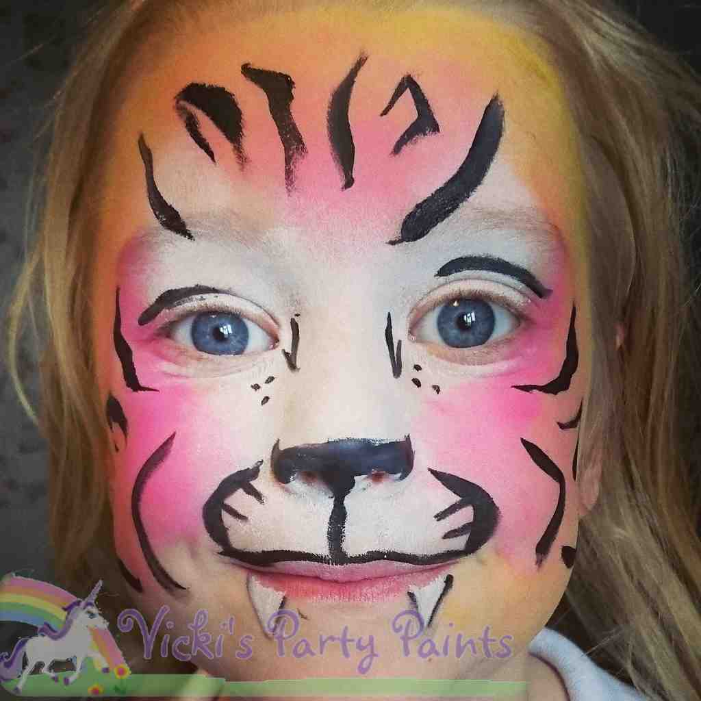 Tiger facepaint